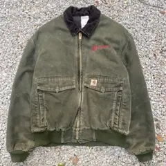 Carhartt カーハートサンタフェジャケット希少J165MOS モスグリーン