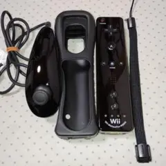 wiiリモコンプラス　黒　フルセット