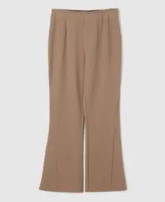 キャメル　 ジャージ　フレアパンツ