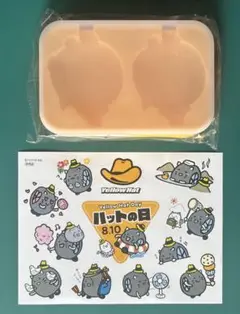 【非売品】ハットにゃん アイスキャンディーメーカー シール ステッカー