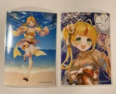 ミリプロ　サマーブロマイド　小廻こま２種
