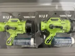 HUF バブルガン シャボン玉 ノベルティ グリーン