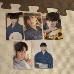 TXT 浴衣 ヒュニンカイ　トレカ　5枚　summer together