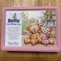 ディズニー　クッキー缶(ダッフィー シェリーメイ)