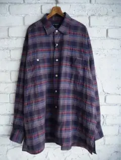 MAATEE&SONS WORK SHIRTS [MIX MADRAS]サイズ2