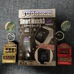 ジャグラー　スマートウォッチ３　ブラック　ミニスロットマシン