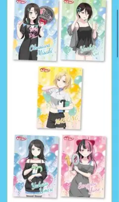 バンドリ10周年クリアファイルファミマ