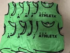 ATHLETA　アスレタ　ジュニアサイズ　ビブス　30枚セット　黄色水色黄緑色