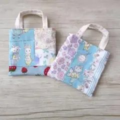 ミニトート　ハンドメイド　ギフト　ポーチ
