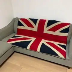 【新品】ユニオンジャック ブランケット ひざ掛け イギリス国旗 毛布 英国旗