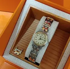 エルメス時計 極極極極美品 C L 4 . 2 2 0 ・ レディース