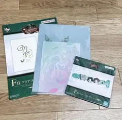 ミセス　くじ　ミセスグリーンアップル クリアファイルセット　E賞　Ｆ賞　ラバー