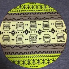 新品　SUZUKI丸型タオルケット（値下げ中）