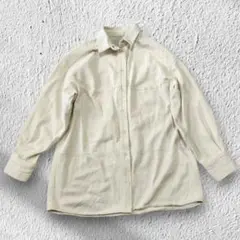 セポ Yシャツ ボタン付き M