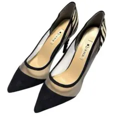 新品 DIANA ダイアナ ゼブラ柄 メッシュ ハラコ パンプス 24.5