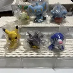 ポケモン フニットマスコット 6種セット ピカチュウ アシマリ コリンク 他