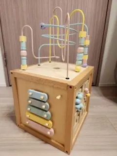 【出品8月末迄】エドインター 木製知育玩具 パステルカラー