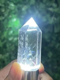 レア★エンジェルラダー　天然水晶ポイント　六角柱　タワー　置物パワーストーン