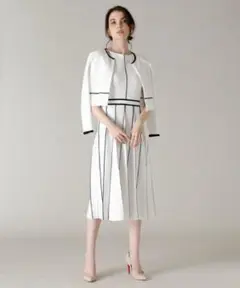 M Maglie le cassetto バイカラーーセットアップ ワンピース