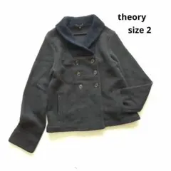 theoryセオリー Pコート 上質圧縮ウール