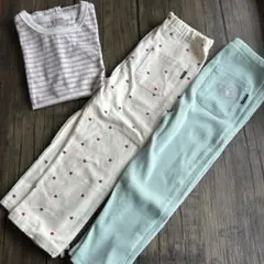 petit main 7分丈レギンス　Tシャツ 3枚セット