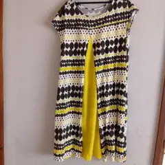 ピープルツリー　ワンピース　オーガニックコットン