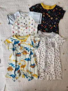 ベビー服 ロンパース 4点セット　春夏