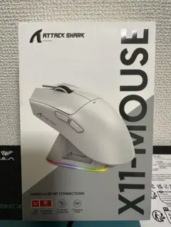 (送金無料)ATTACK SHARK X11-MOUSE 本体