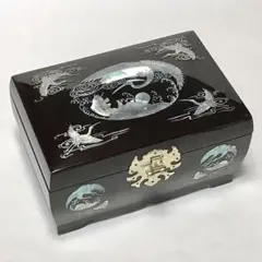 螺鈿細工　ジュエリーボックス　オルゴール付き