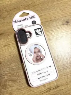 Fungoo MagSafe対応 ハイブリッドクリアケース