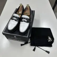 バーカーブラック BARKER BLACK コンビローファー 美品 Yahoo!オークション - バーカーブラック｜BARKER BLACKの中古品