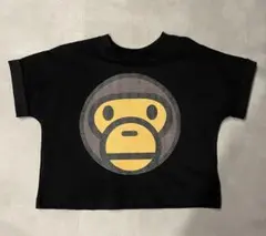 ベビー キッズ Tシャツ トップス 半袖 95センチ ブラック