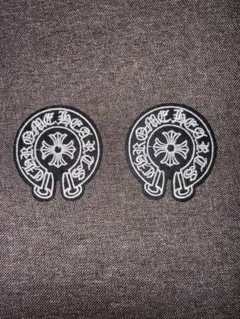 アイロン 刺繍 ワッペン 2個セット
