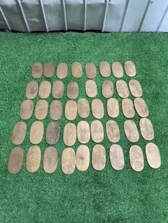 希少！廣重、東海道五十三次　小判型絵銭、石部、水口、土山、43枚セット m63940745870_1.jpg?1709285912