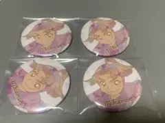 田村三木ヱ門 プリズムパターン 缶バッジ 4個