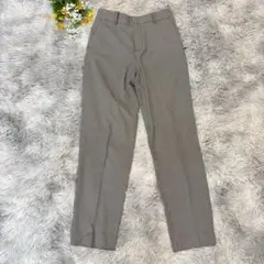 イネド　センタープレステーパードパンツ　スラックス　【Ｌ】11　千鳥格子柄