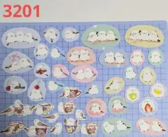 布シール シマエナガ いろんなデザイン