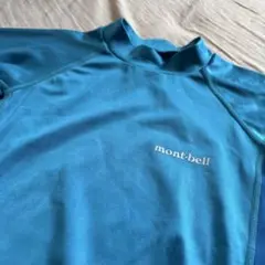 【¥999】モンベル　ラッシュガード　120 mont-bell ブルー