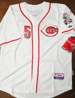 新品未使用REDS ユニフォーム BENCH 5 ホワイト【サイズ】44