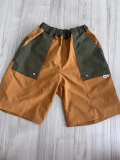 MPS ハーフパンツ 150サイズ オレンジ・カーキ