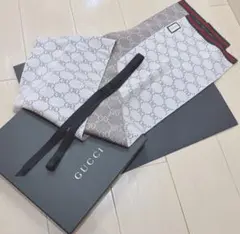 未使用に近い GUCCI シェリーラインマフラー