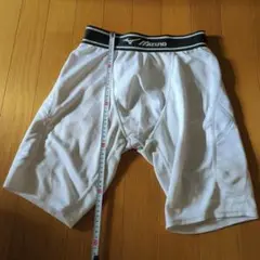 Mizuno メッシュインナータイツ M ホワイト