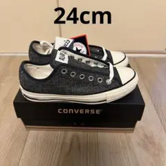 Converse ALL STAR US Tweed OX "Black"