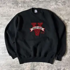 ヴィンテージ90s メイドインUSA ゆるダボビッグシルエット メンズ古着 黒
