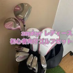 【初心者向】レディース mizuno ミズノ zephyr ゴルフクラブ セット