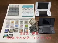 Nintendo ゲーム機本体 ニンテンドー 2DS ラベンダー+DS ソフト付