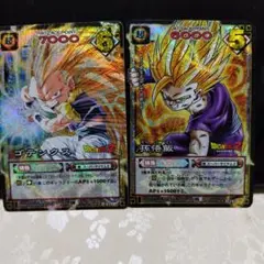ドラゴンボールZ ゴテンクス 孫悟飯 カードセット