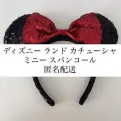 ディズニー ランド カチューシャ ミニー スパンコール 匿名配送