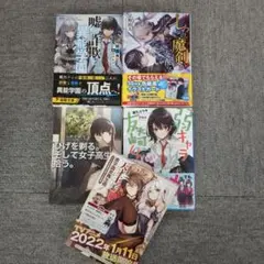 小説／文庫本　全５冊セット