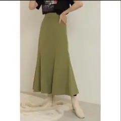【美品】N. Natural Beauty Basic ピーチマーメイドスカート